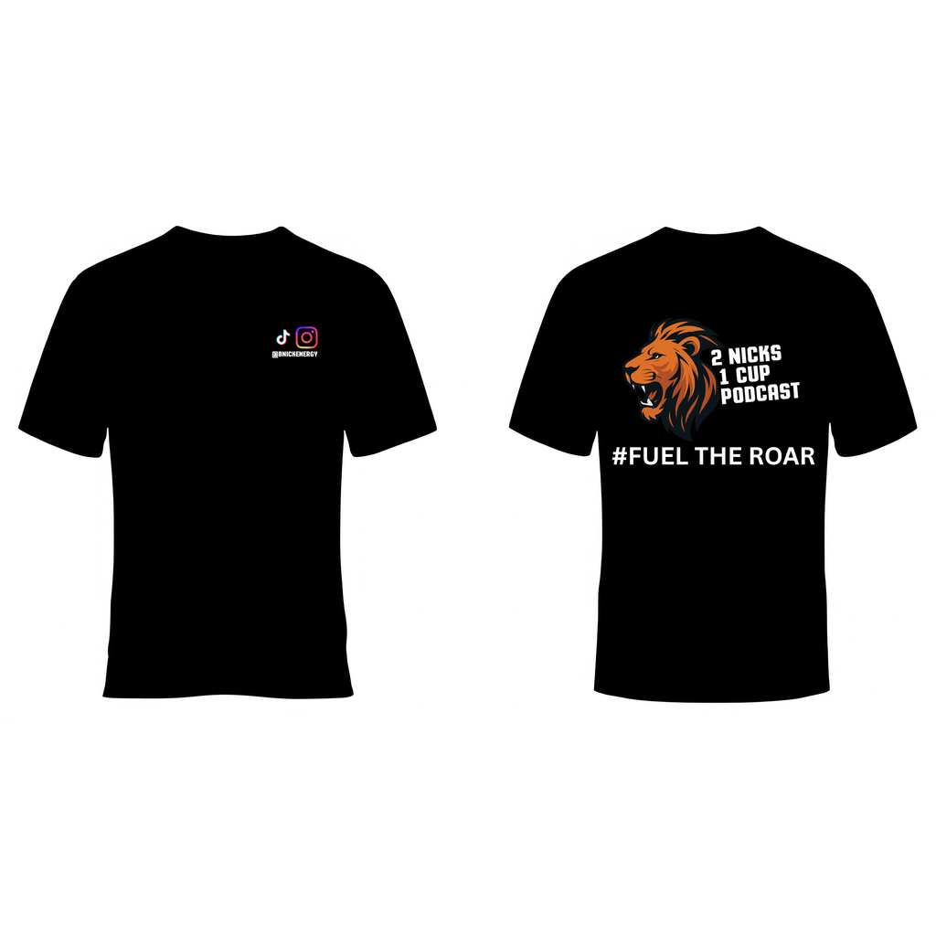 2 Nicks 1 Cup Podcast T-shirt