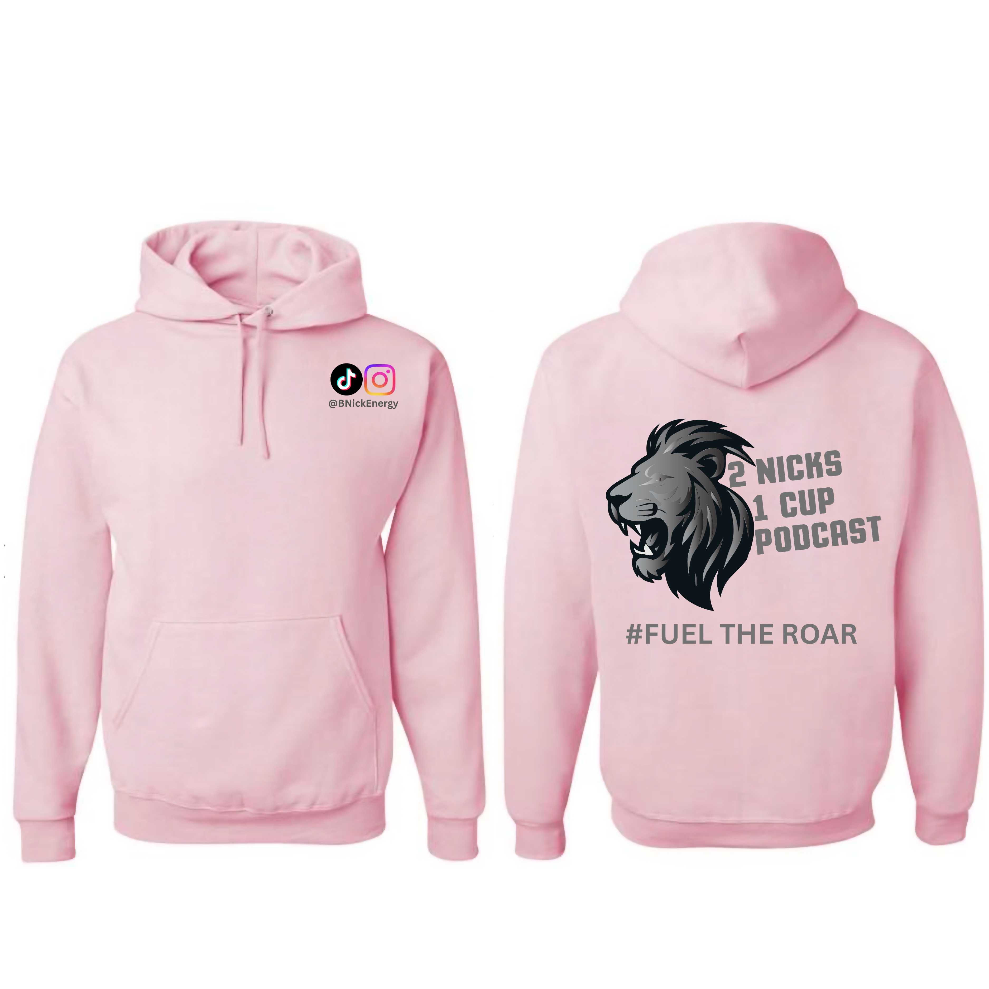 2 Nicks 1 Cup Podcast Hoodie