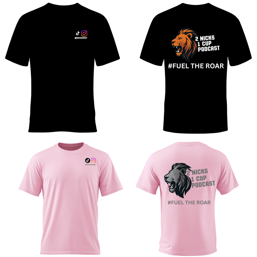 2 Nicks 1 Cup Podcast T-shirt